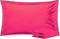 Vista 95 de NTBAY Fundas de almohada estándar, paquete de 2 fundas de almohada de microfibra cepillada de 20 x 26 pulgadas, súper suaves y acogedoras