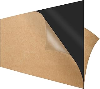 SimbaLux Acrylic Sheet Black Opaque Cast Plexiglass 12" x 24" Long Panel 1/8" Thick (3mm) Plastic Plexi Glass Board with Protective Paper for Signs, DIY Display Projects, Craft, Easy to Cut