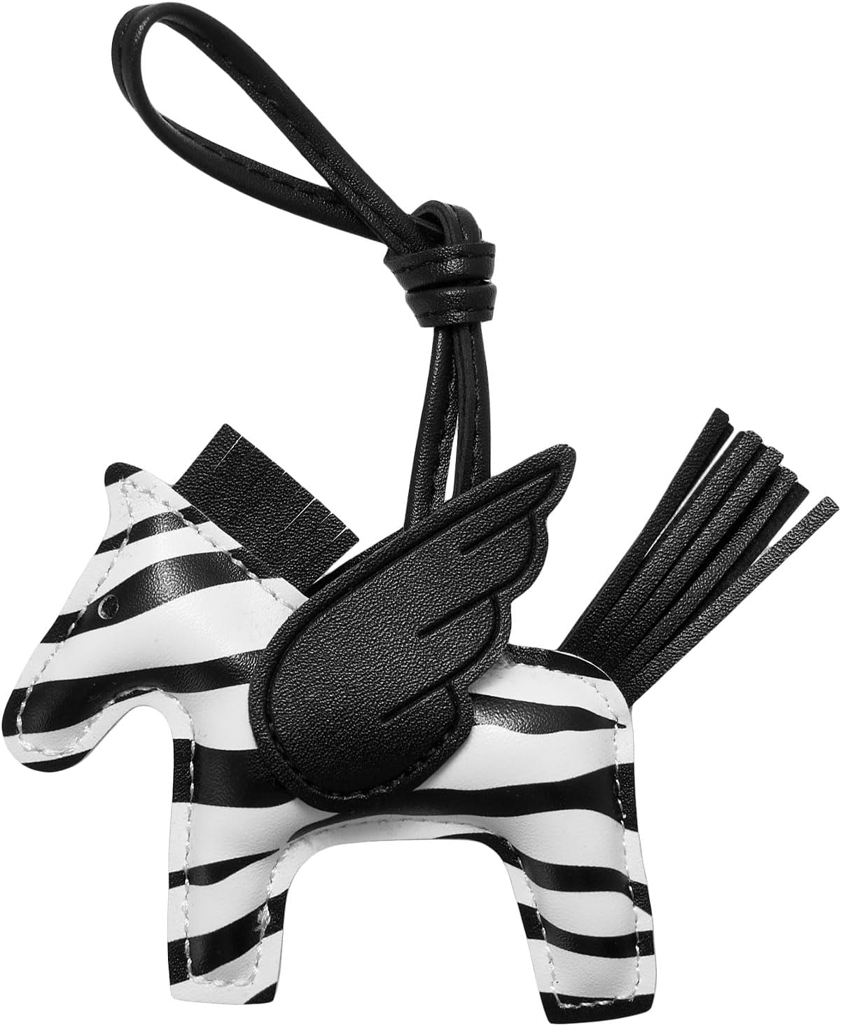 Horse Purse Charms Women Cute Designer Keychain Leather Bag Charms for Handbags Tote Bag Accessories Charm Trendy