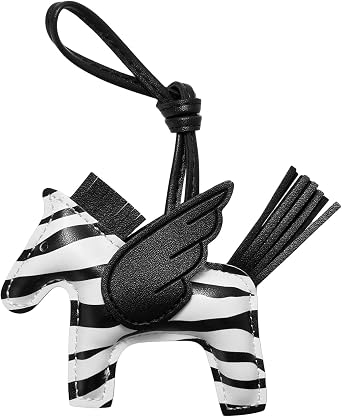 DEVPSISR Horse Purse Charms Women Cute Designer Keychain Leather Bag Charms for Handbags Tote Bag Accessories Charm Trendy