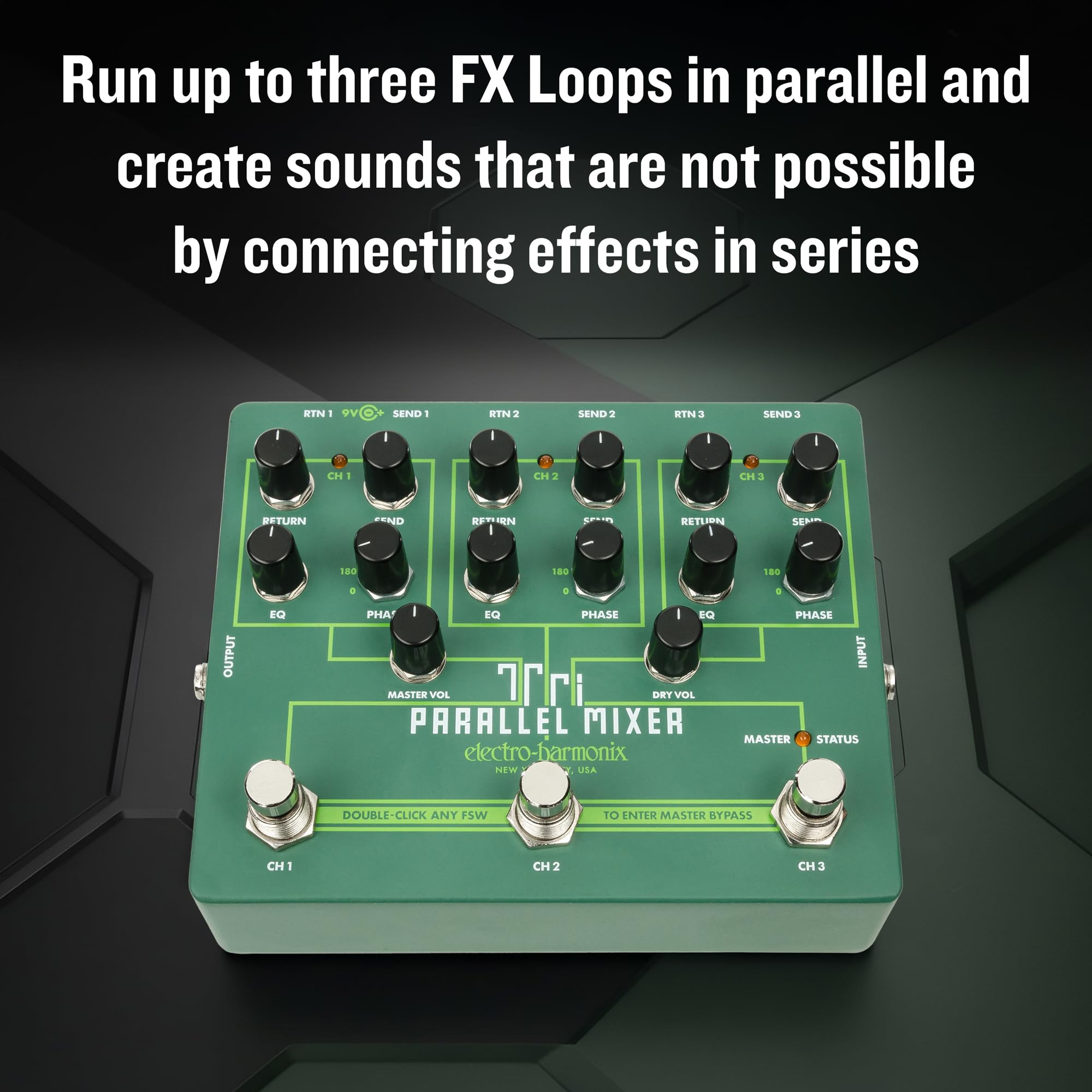 Electro Harmonix Tri Parallel Mixer - Effektgerät für Gitarren