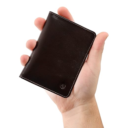 Carteira Masculina Couro Legítimo Proteção RFID RG CNH Cartões Notas Couro50 620