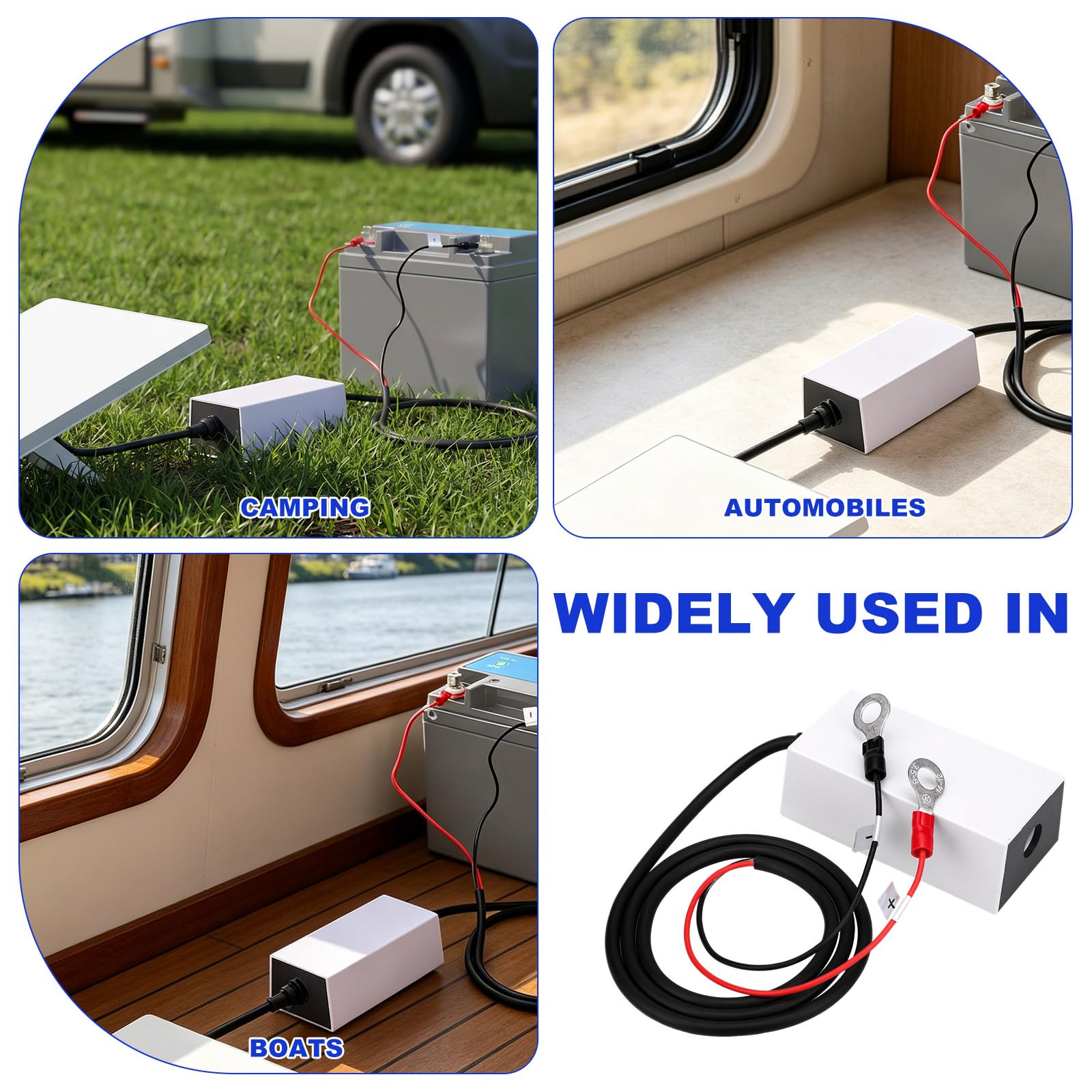 Adaptador Batería para Starlink Mini, Entrada 12V-36V hacia Salida 36V/1,67A Fuente Alimentación Portátil 12V Convertidor Elevador DC Accesorios Adecuado para Autocaravana Barco Campamento