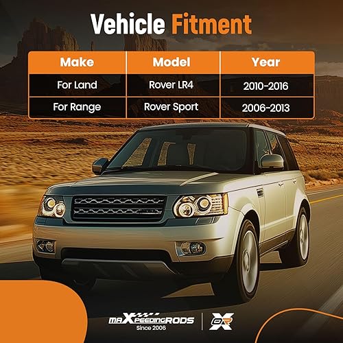 Miniatura 2 de maXpeedingrods Receptor de enganche de remolque de remolque para Land Rover LR4 2010-2016, para Range Rover Sport 2006-2013