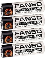 Vista 1 de WEIMAA - Paquete de 4 baterías de litio ER14505H 3.6V 2700mAh LS14505 AA baterías de litio no recargables