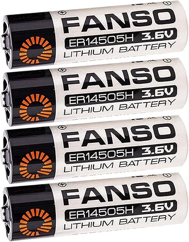 Miniatura 1 de WEIMAA - Paquete de 4 baterías de litio ER14505H 3.6V 2700mAh LS14505 AA baterías de litio no recargables