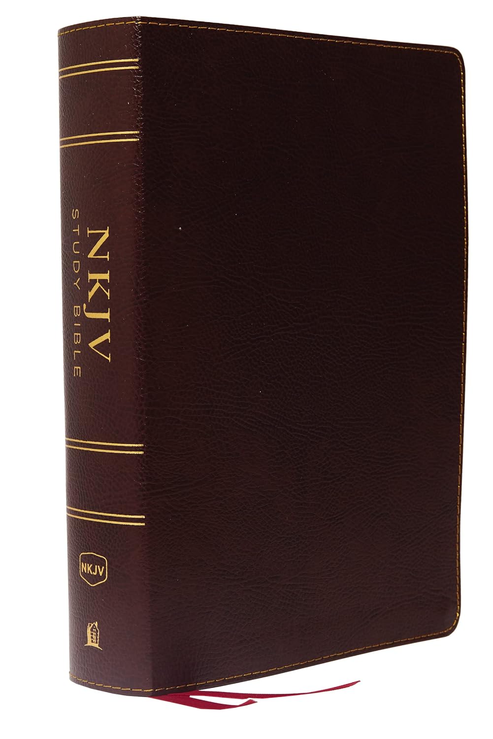 NKJV Study Bible, Bonded Leather, Burgundy, Full-Color, Comfort Print: The Complete Resource for Studying God’s Word      Bonded Leather – November 20, 2018