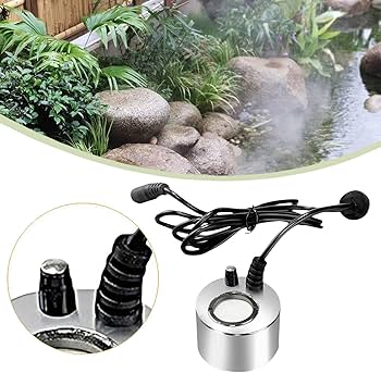Amazon | amleso 超音波ミストメーカー 静音 屋内噴水ミスター