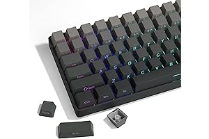 XVX Minimalist Phantom Gradient Gray Keycaps