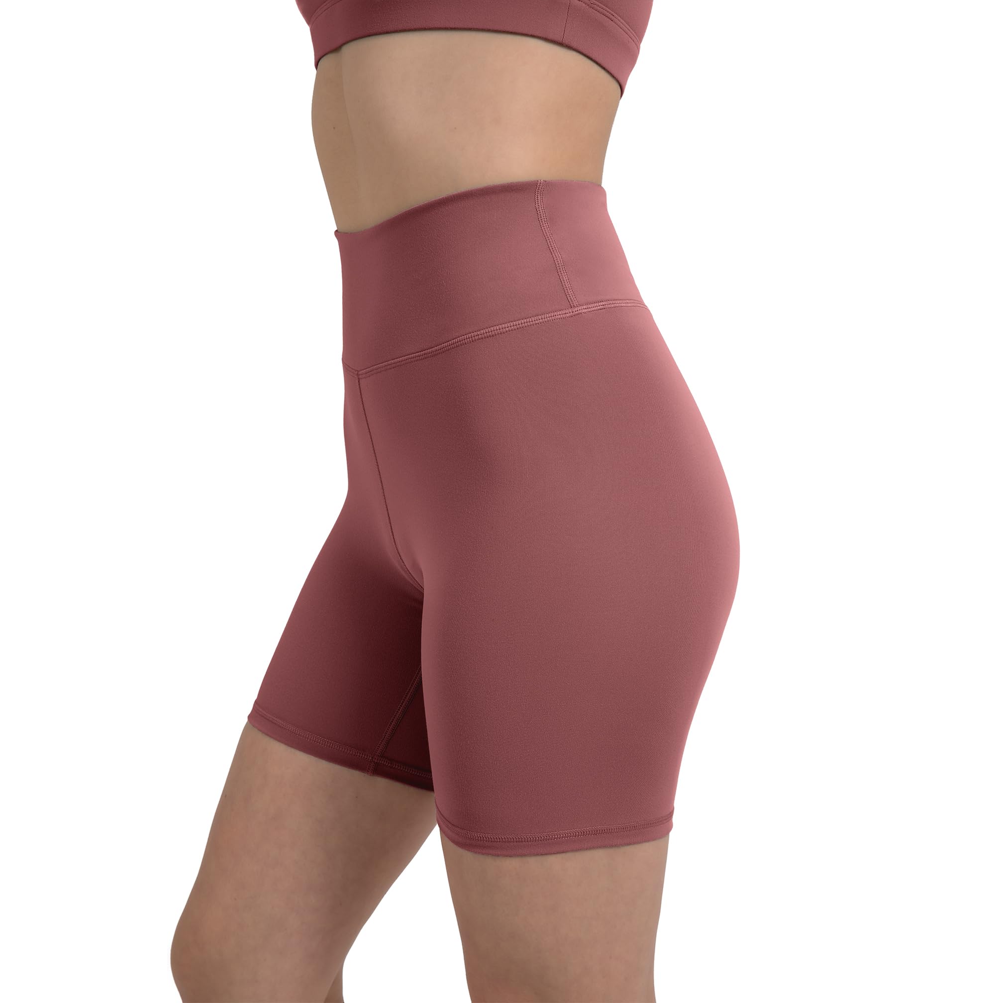 YITTY Active Womens UltraLuxe High Waist Biker Shorts 3 6 Squat Proof Tummy Control Compression Yoga Workout