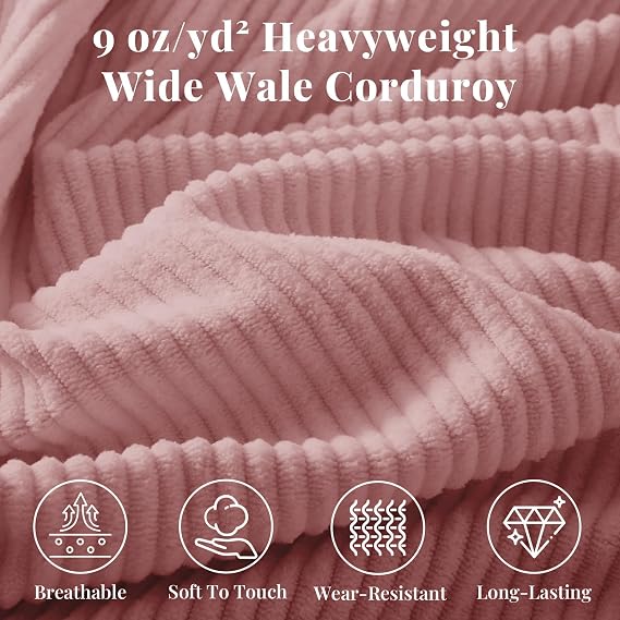 Sasttie Wedge Pillow Set, 2PCS Reading Pillow for Sitting, Bed Wedge Pillow Headborad for Sleeping, After Surgery, Acid Reflux, Leg and Back Support, with Neck Cushion, 23x11.5x23, Pink