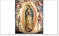 Vista 12 de CafePress Calcomanía rectangular para parachoques de Nuestra Señora de Guadalupe