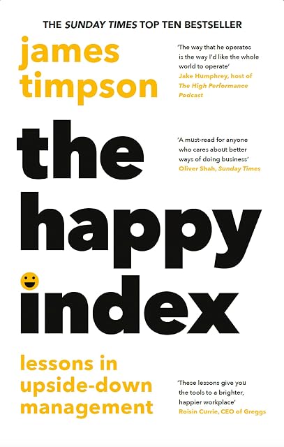 Portada de The Happy Index: Bestselling practical leadership advice for a happier workforce and better results