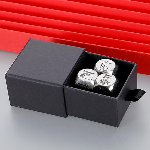 Miniatura 65 de VANLOVEMAC Regalos de despedida de soltera para novia, regalos de dados de noche de cita para pareja, dados de decisión de comida, divertidas ideas