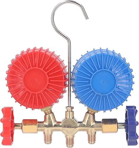 Miniatura 6 de Medidores de presión del equipo de refrigeración de la CA de la HVAC de la CA de la CA de la CA manómetros para las medidas Temperatura de presión