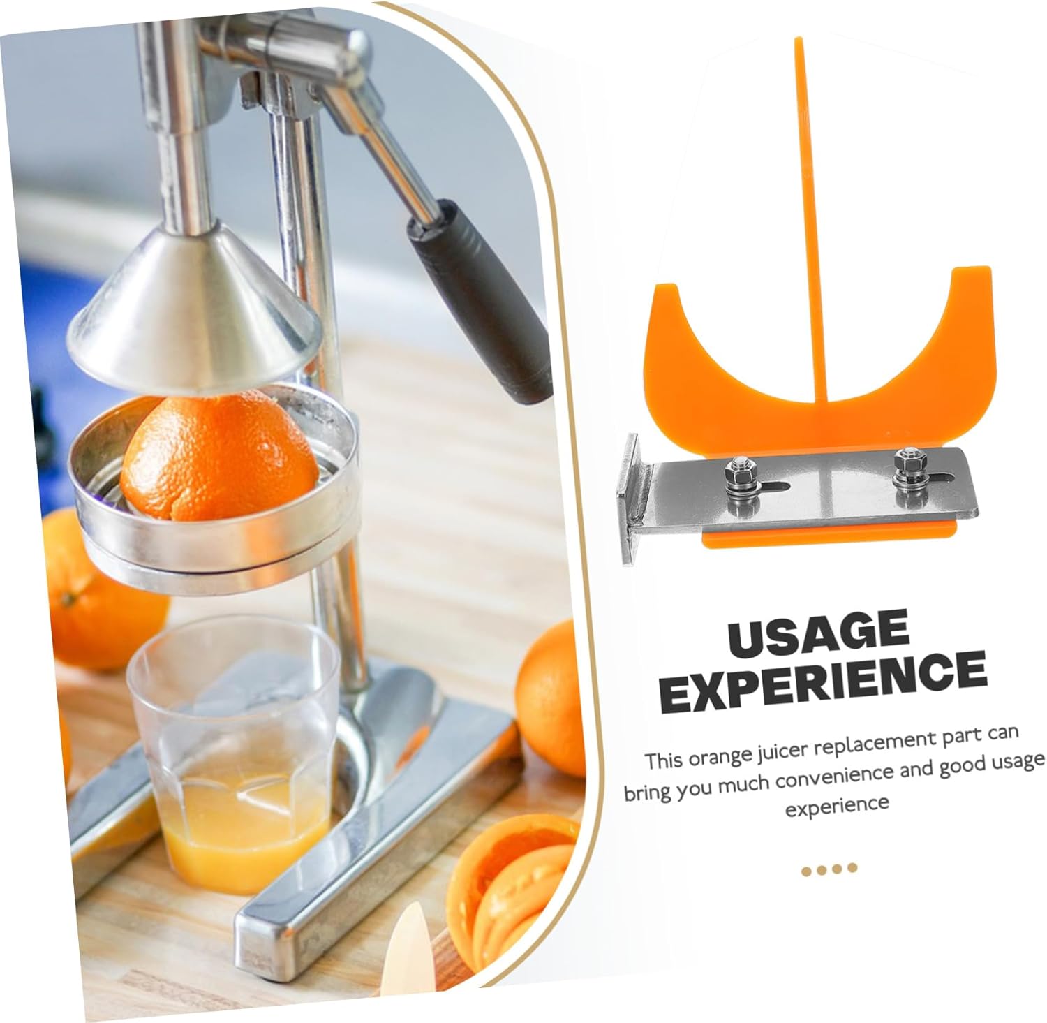 2sets Electric Juicer Machine Peeler Replacement Part Simple Structure for Easy Cleaning