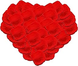 Red Rose Petals, 2000 Pcs Silk Cloth Simulation Rose Petals, Wedding, Bedroom, Hotel, Valentine Day Flower Decoration