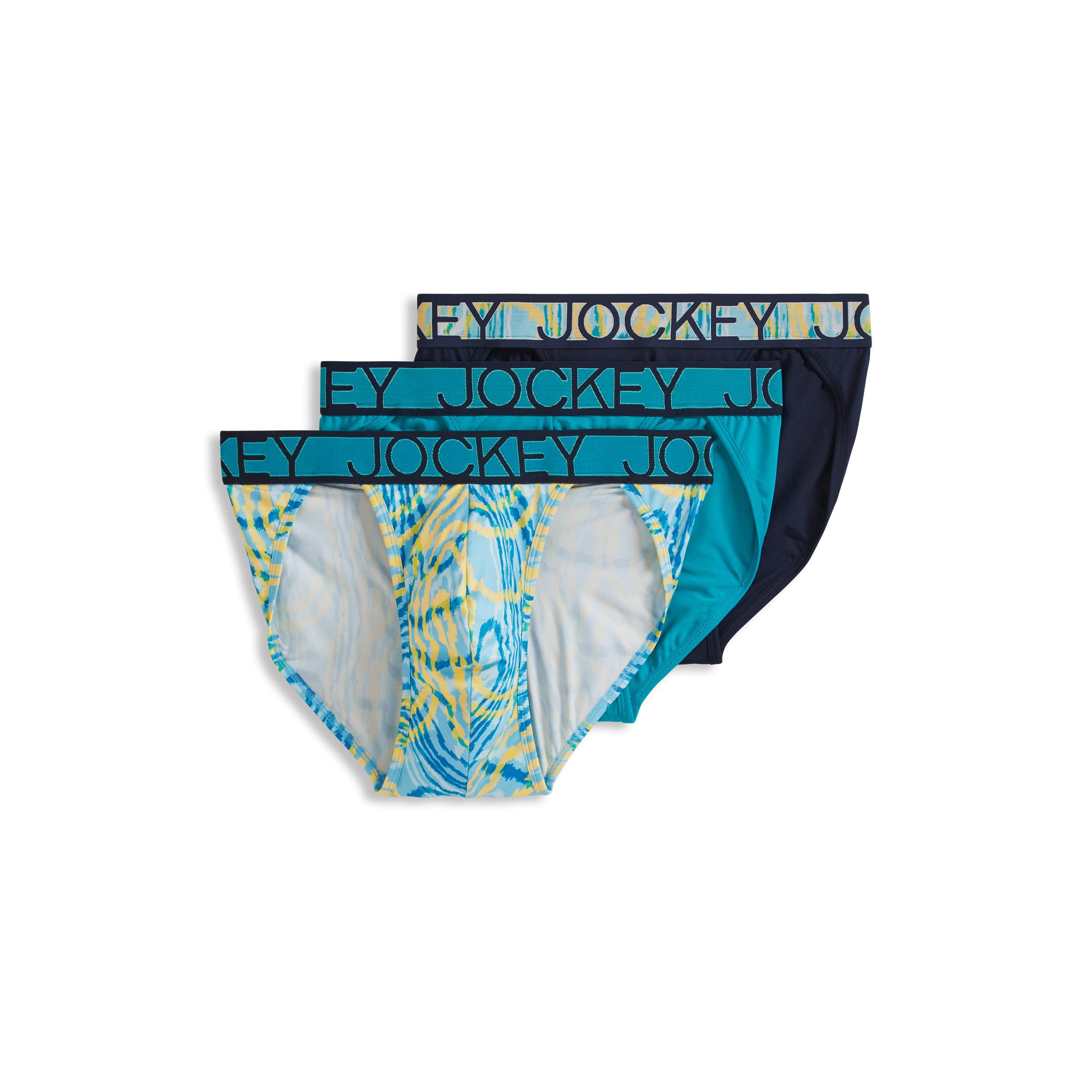 Jockey Men's Underwear Microfiber Stretch String Bikini - 3 Pack