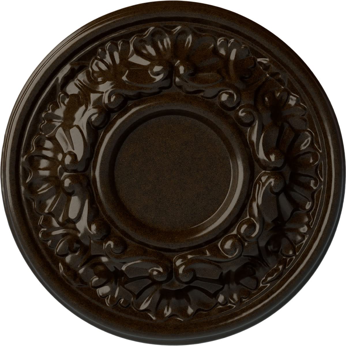 Médaillon de plafond Odessa pour cacher les trous de fixation