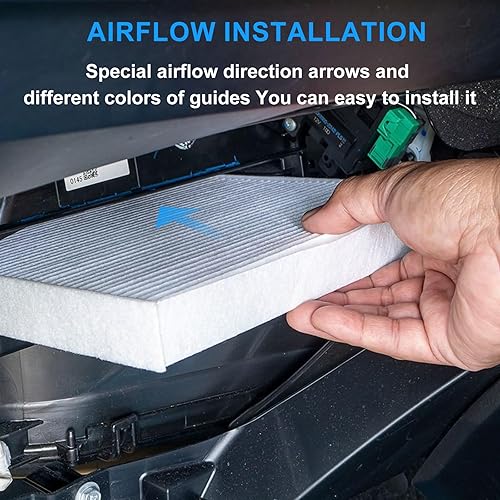 Miniatura 4 de Filtro de aire de cabina para Mazda 3 CX-30 CX-50 (paquete de 2)