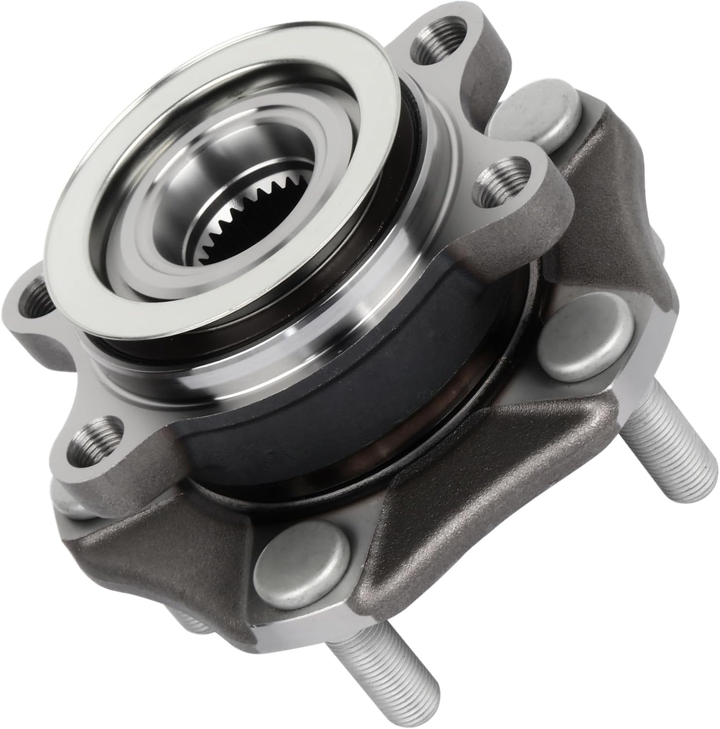 ECCPP Wheel Hub and Bearing Assembly Front 513364 fit for Nissan Leaf 2013-2017,for Nissan NV200 2013-2018,for Nissan SENTRA 5 Lugs Wheel Bearing Hubs with ABS 1pc