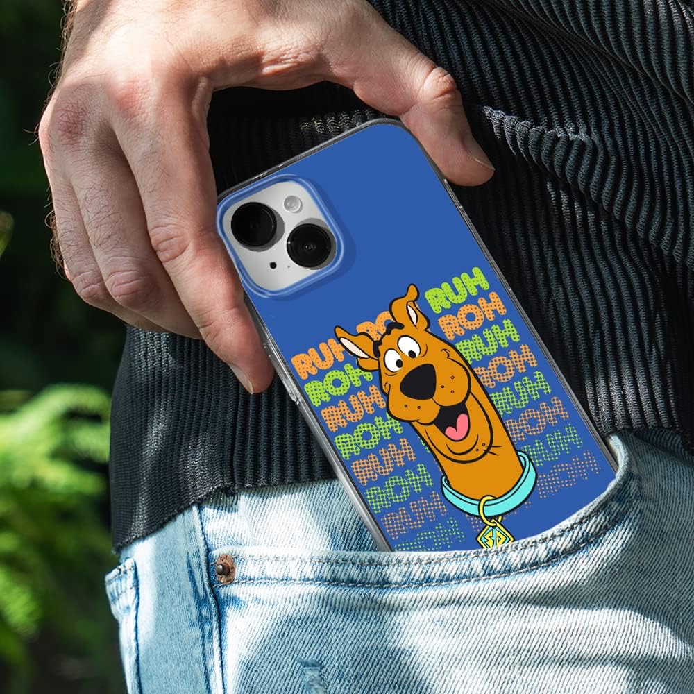 ERT GROUP Mobile Phone case for iPhone 14 Original and Officially Licensed Scooby Doo Pattern 003 optimally adapted to The Shape of The Mobile Phone, case Made of TPU