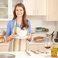 Vista 2 de Soporte para cucharas de mármol, resistente al calor, soporte para cuchara para estufa, soporte para utensilios de cocina para cuchara, cucharón