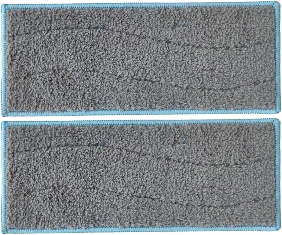Washable Wet Mopping Pads Compatible with Jet M6 Cleaner Mop Cloths Rags Pads Replacement Accessories Parts(2pcs)