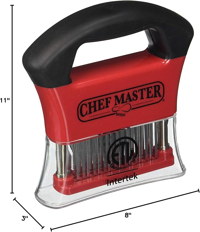 Ablandador de Carne Chef Master con Cuchillas de Acero Inoxidable miniatura 3