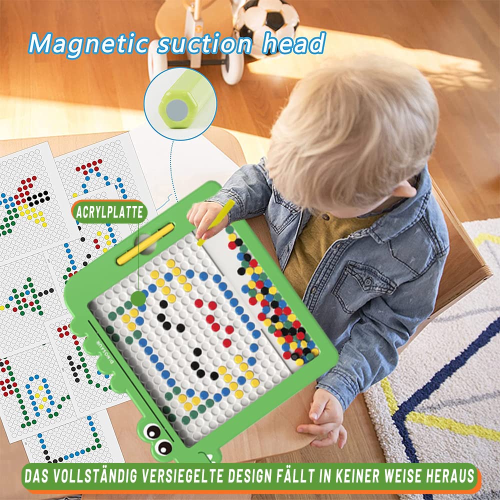 Magnetisches Zeichenbrett Für Kinder - Bohnen Zaubertafel Für Kreatives Spielen