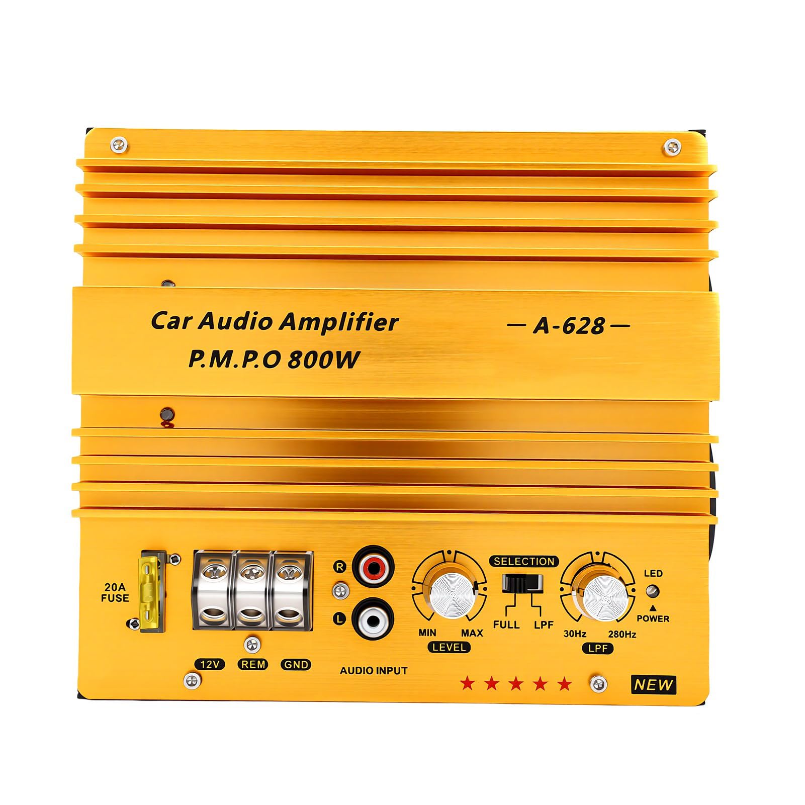 Samochodowy wzmacniacz audio 600 W High Power Dynamics