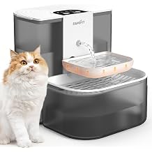4.5L Heated Cat Water Fountain, Ceramic Bowl