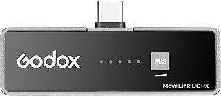 GODOX UC RX USB Type-C Receiver for MoveLink 2.4GHz Wireless Microphone System - Stable and Reliable Audio Recording