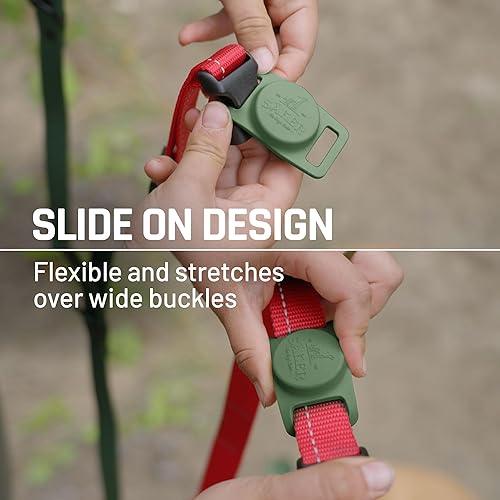 Miniatura 9 de Mammoth Airtag - Soporte para collar de perro, fuerte soporte para Airtag para perro es la manera perfecta de rastrear GPS a tu perro, utiliza la