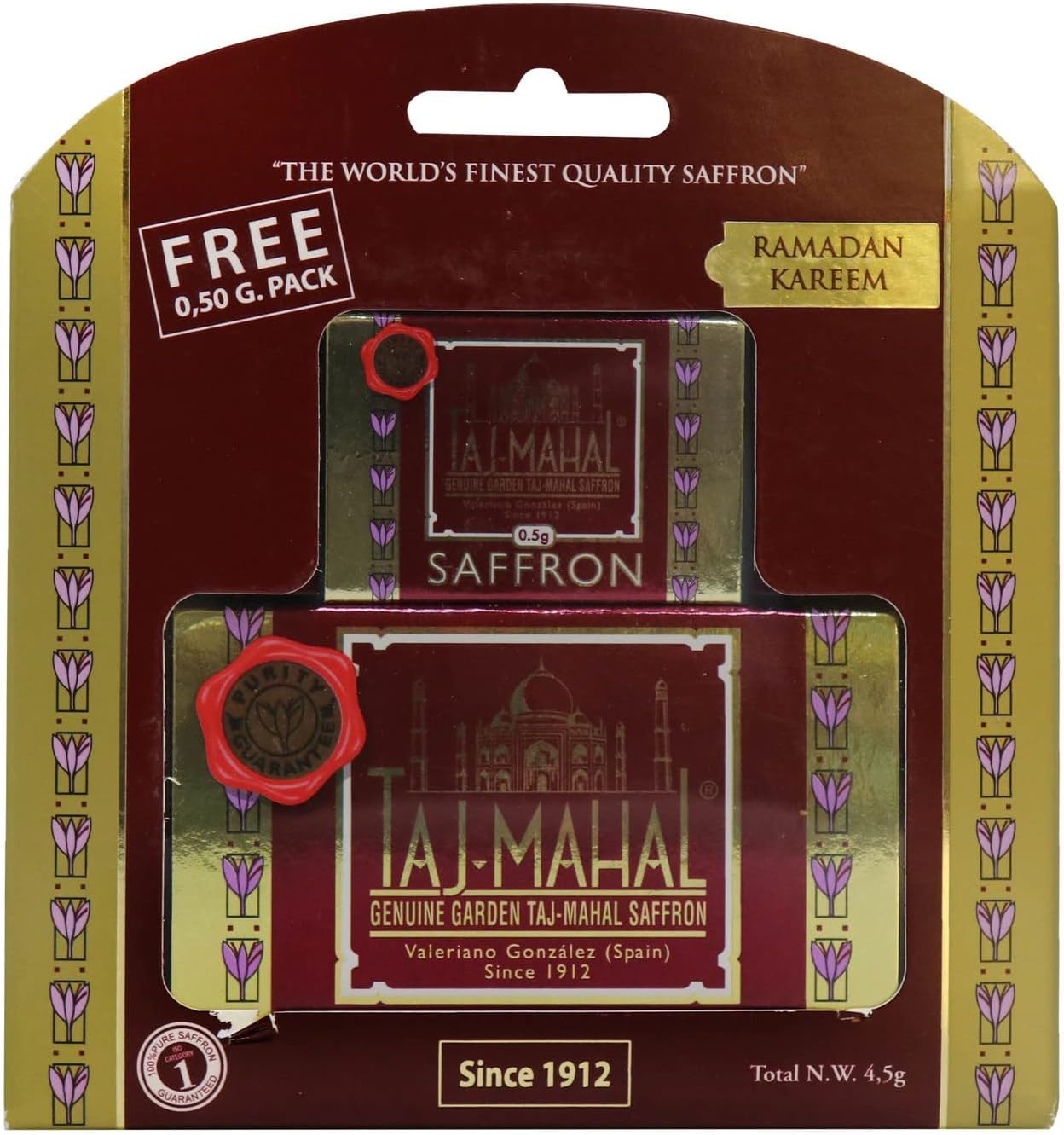 Taj Mahal Saffron 4g+0.50g