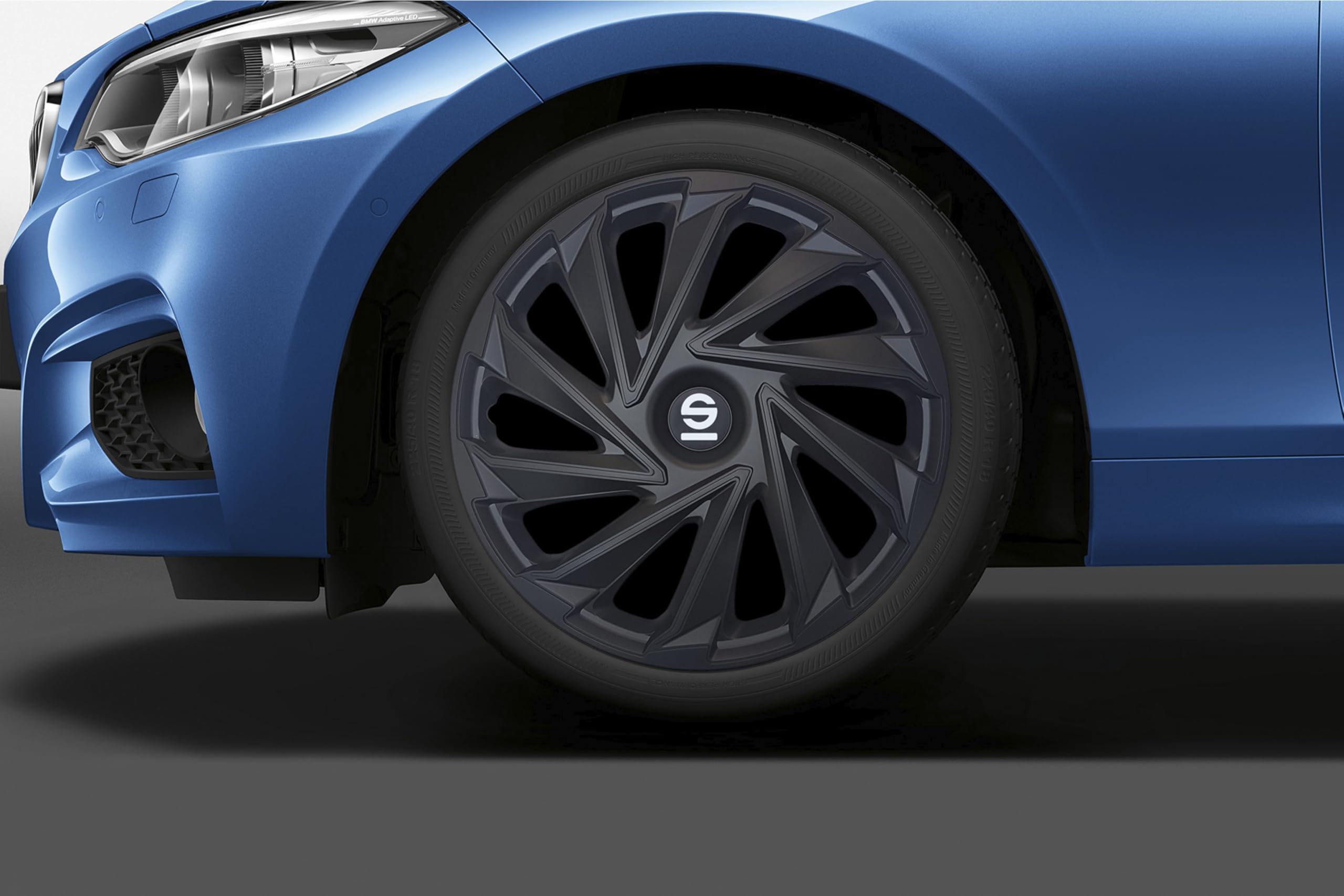 SPARCO SPC1580BK Zestaw Kołpak czarny