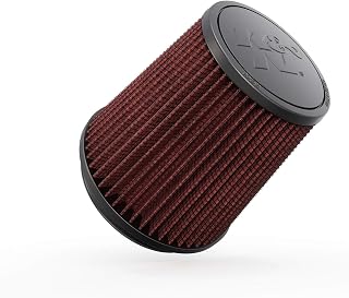 K&N High-Flow Original Lifetime Universal Clamp-On Air Filter: High Performance, Premium, Washable: Flange Diameter: 4.5 In, Filter Height: 6 In, Flange Length: 0.625 In, Shape: Round Tapered, RU-4740