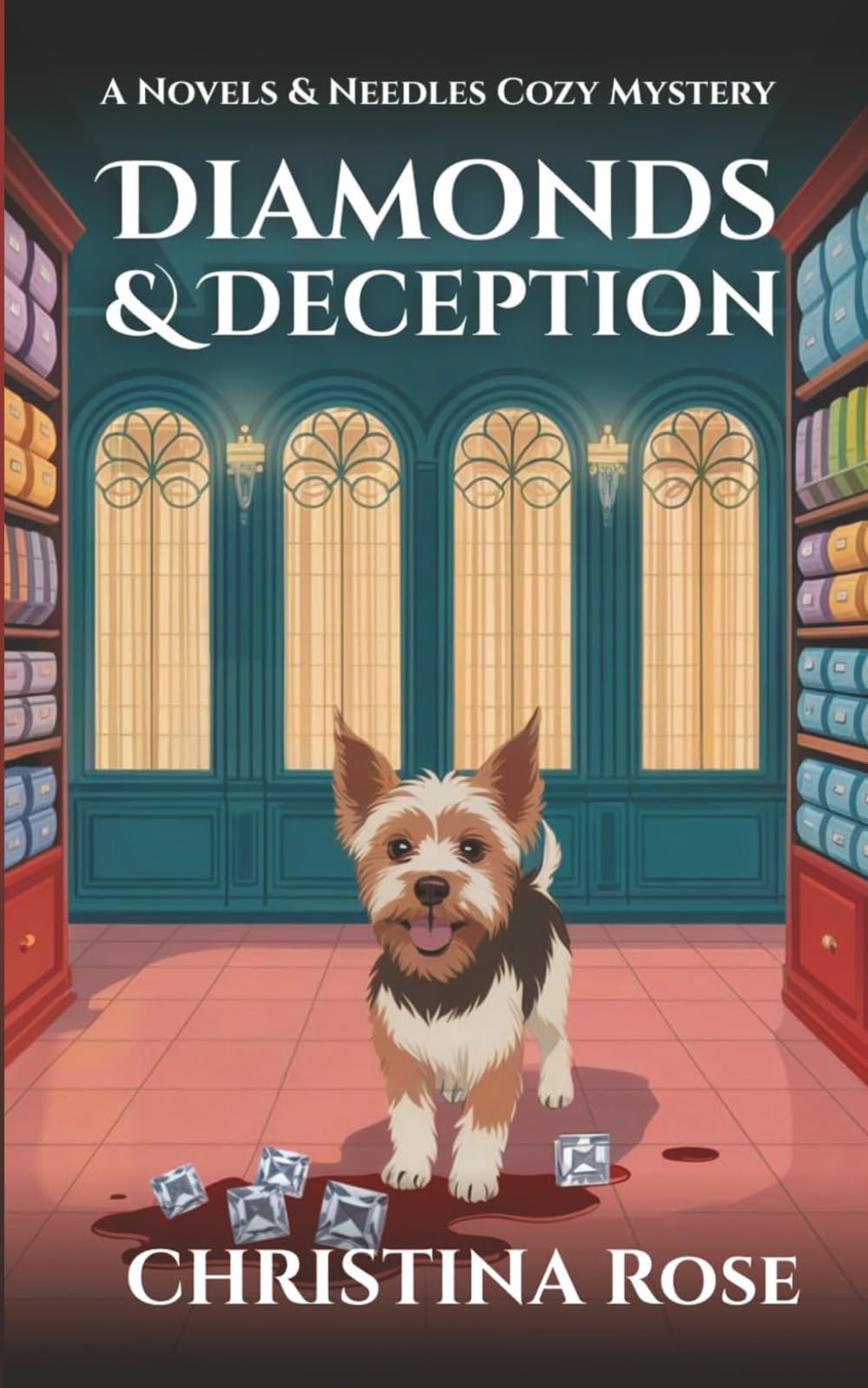 Diamonds & Deception: A Novels & Needles Cozy Mystery