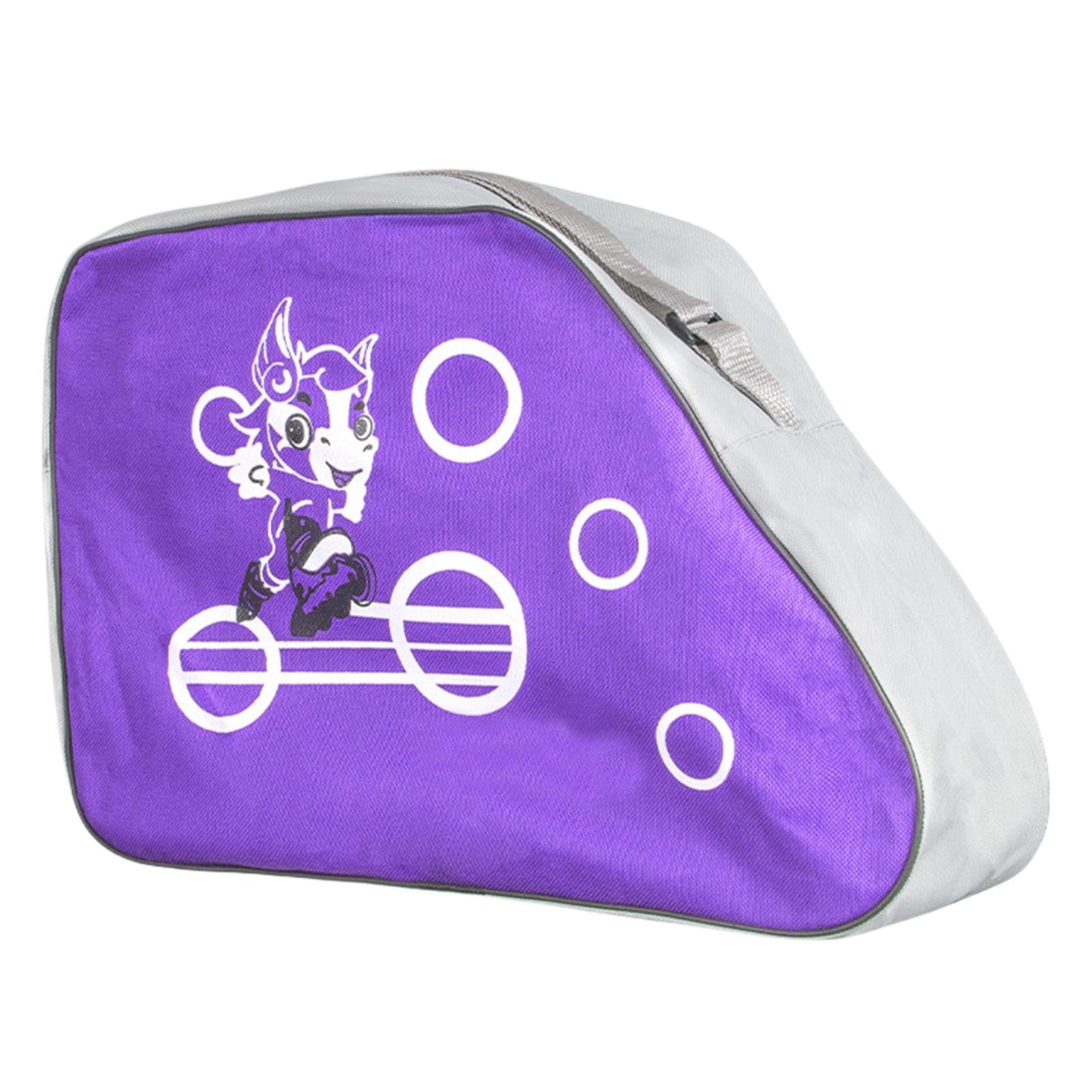 Generico Borsa per pattinaggio su ghiaccio, Borsa per pattini a rotelle,Borsa per pattinaggio artistico traspirante per pattini a rotelle | Borsa per pattini a rotelle, regolabili per patti