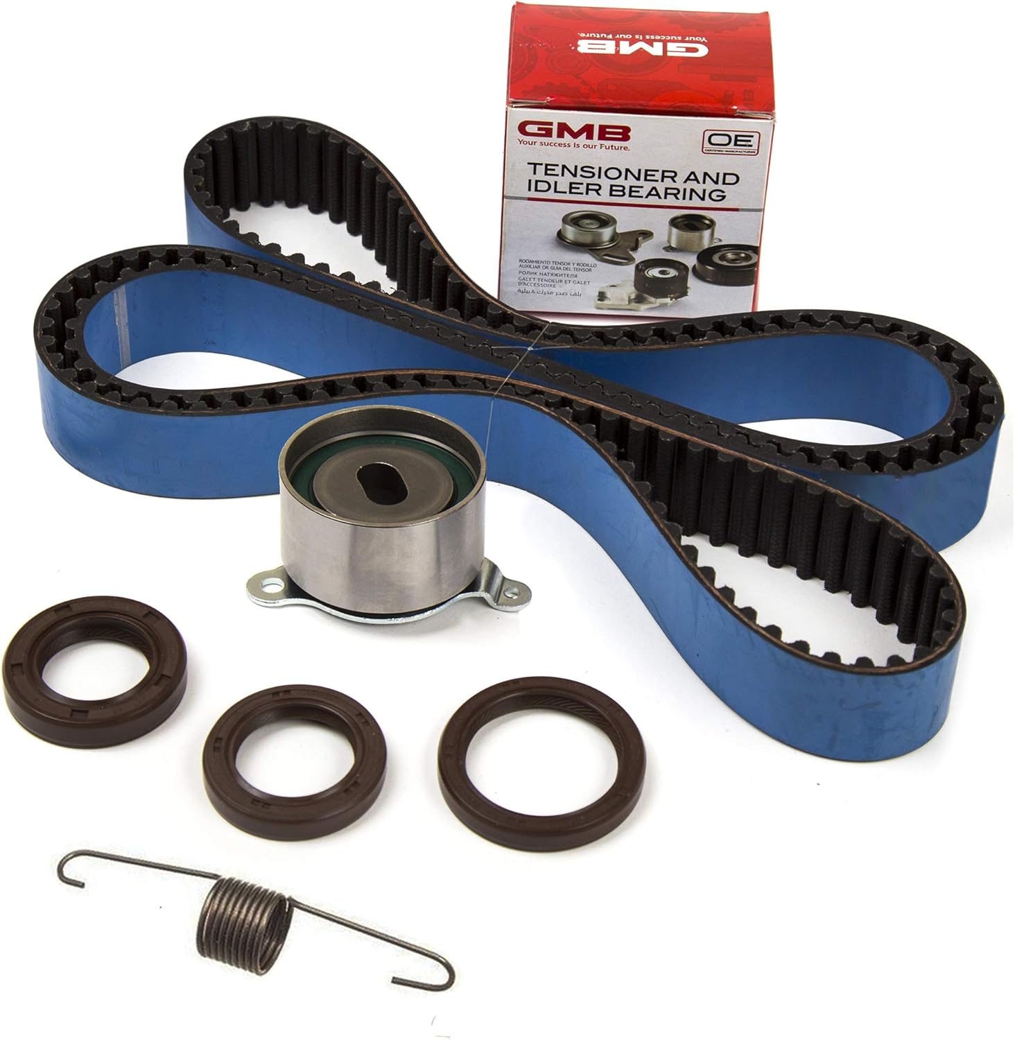 Evergreen TBK184HPS Compatible With Race Series Timing Belt Kit Compatible With 90-01 Acura Honda 1.8L 2.0L B18A1 B18B1 B20B4 B20Z2