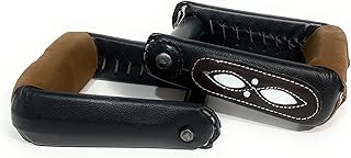Charro Saddle Black and Brown Stirrups, Estribos para Montura