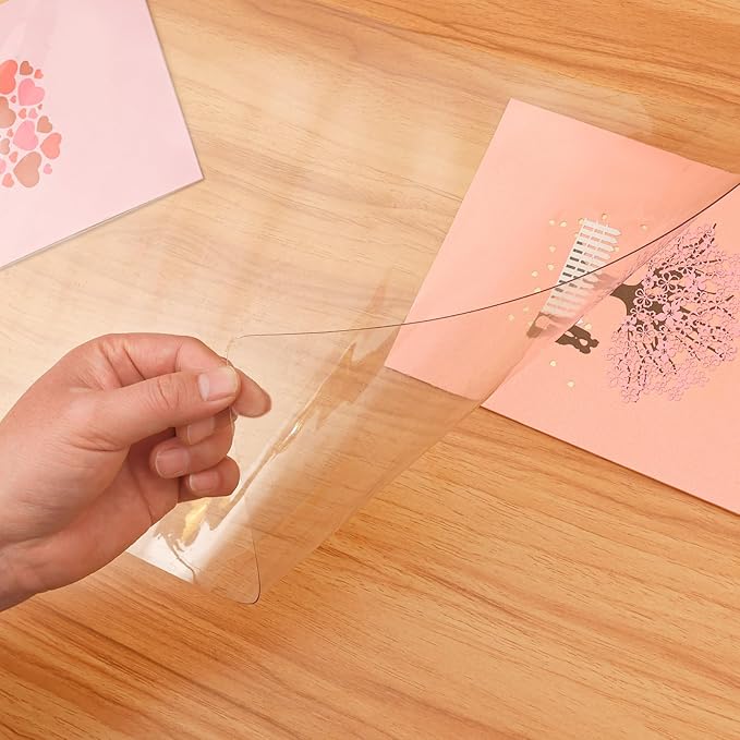 Alfombrilla Protectora de Escritorio Transparente JIAERSLY 60x30 cm miniatura 9