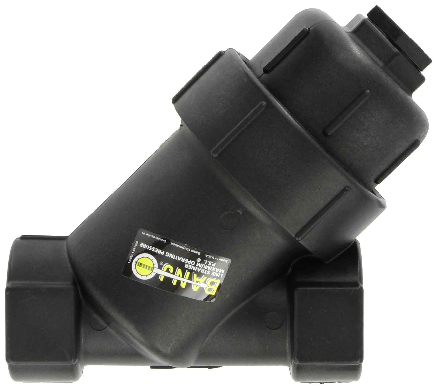 Banjo LS150-30 Polypropylene Y Strainer, 30 Mesh, 1-1/2