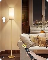 Vista 22 de Juego de 2 lámparas de pie regulables para sala de estar con 2 controles remotos e interruptor de pie, lámpara de pie moderna de 64.4 pulgadas
