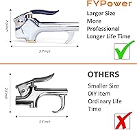 Vista 7 de 22 Pieces Air Compressor Accessories kit, 1/4 inch x 25 ft Recoil Poly Air Compressor Hose Kit, 1/4" NPT Quick Connect Air Fittings, Tire Inflator