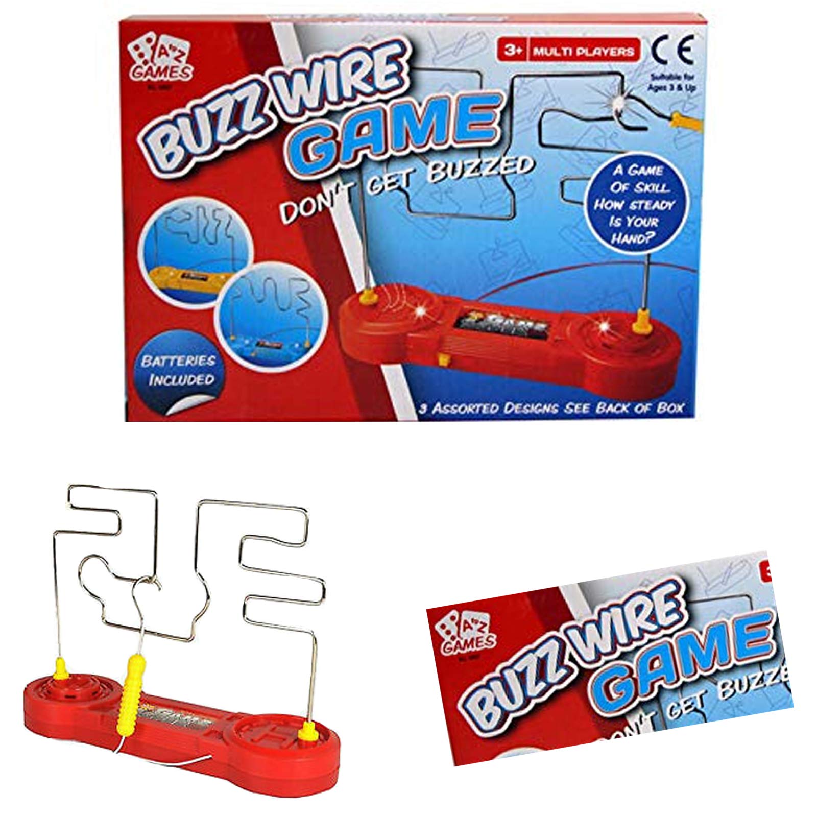 Padgett Bros Buzz Wire Game Electric Skill Game For Christmas & Birthdays Batteries Included