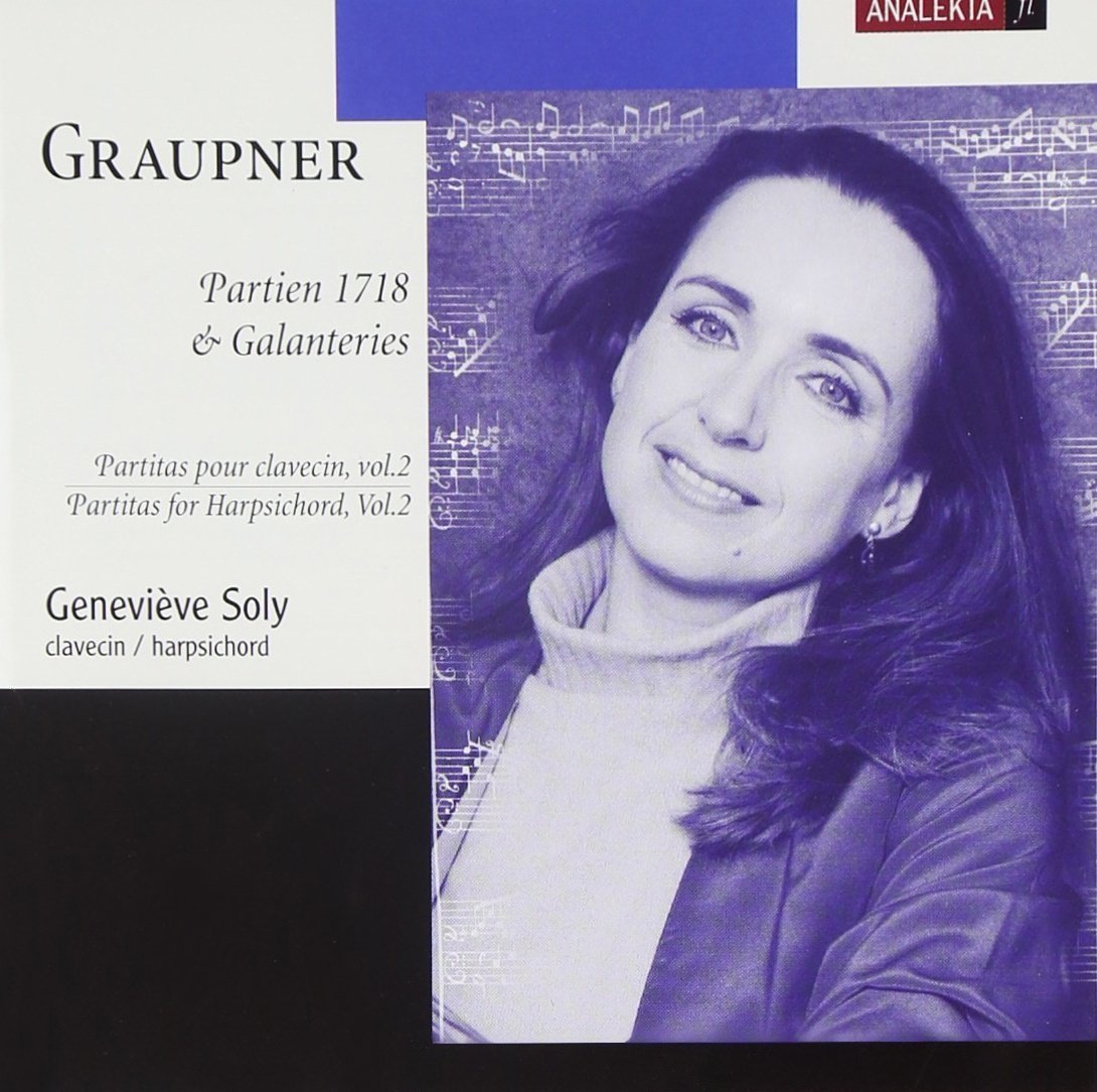 Partien 1718 & Galanteries: Partitas For Harpsichord Vol.2 [Audio CD] SOLY,GENEVIEVE