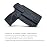 Taurus G2C Holster, IWB KYDEX for G2C Taurus Holster & Millennium PT111 G2 / PT140 9mm Pistol -Inside Waistband (Black, Left)