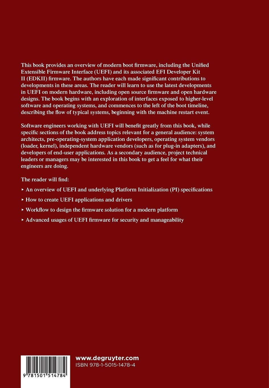 Beyond BIOS: Developing with the Unified Extensible Firmware Interface, Third Edition