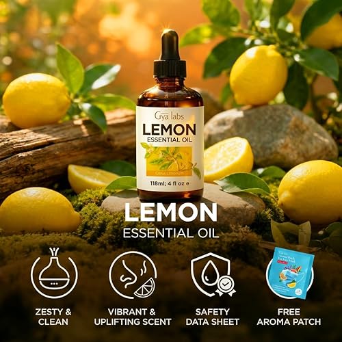 Miniatura 269 de Gya Labs - Aceite esencial de clavo para el dolor de dientes, tópico para el cuidado de la piel y las náuseas, impulsa las defensas del cuerpo